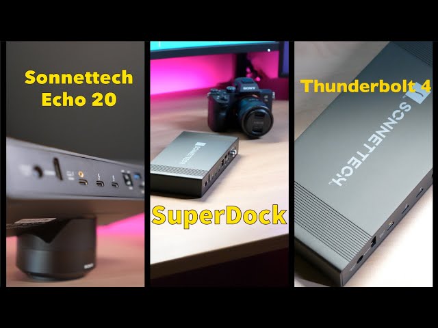 Echo 20 Thunderbolt 4 SuperDock – SONNETTECH