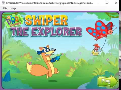 Swiper the Explorer (2009 Flash Game)