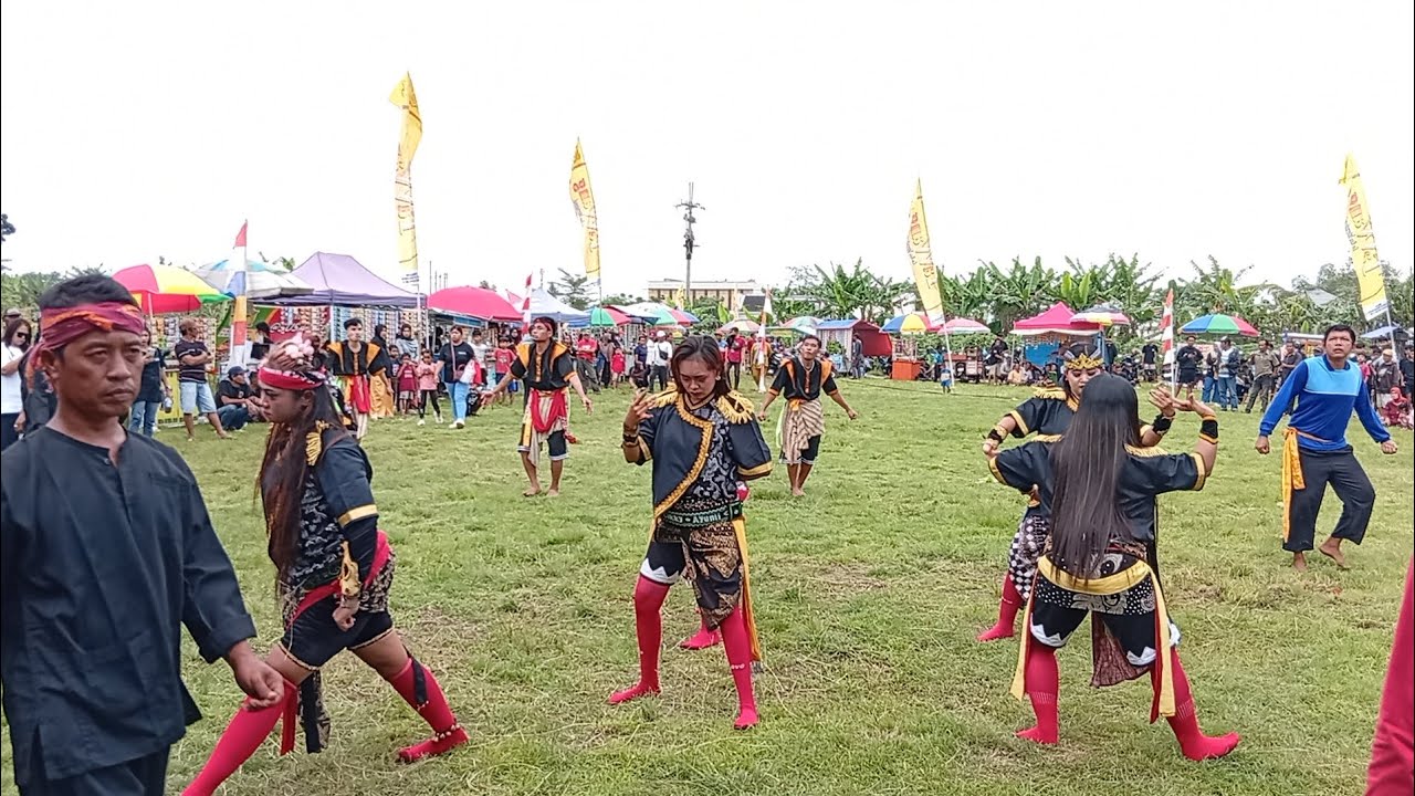 Janturan Kembang Ebeg Muda Sekar Wangi part 1 live: lapangan mini berkoh, purwokerto selatan