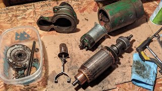 John Deere Tractor Starter Repair and Oil Change