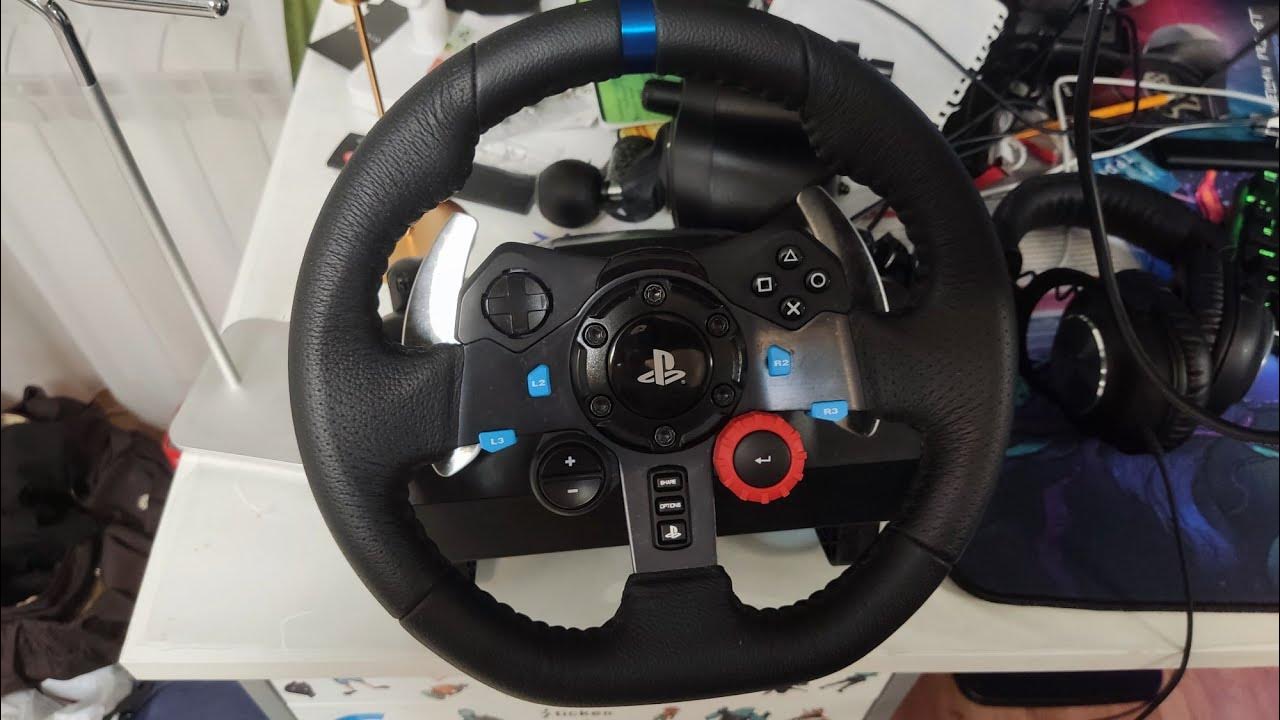 Обзор игрового руля Logitech g29 - YouTube