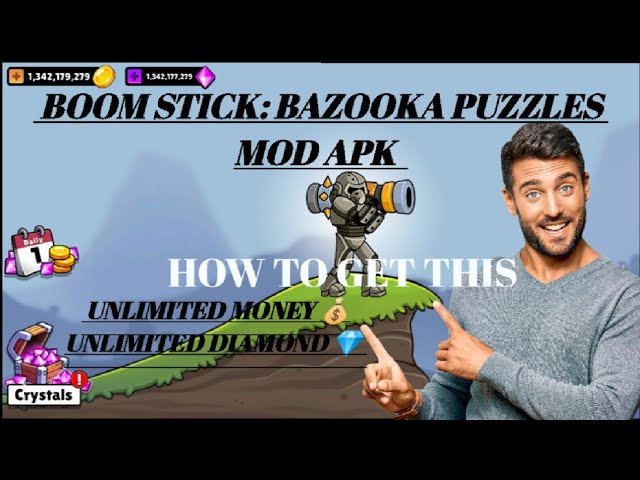 Boom Stick: Bazooka Puzzles Mod apk [Unlimited money] download