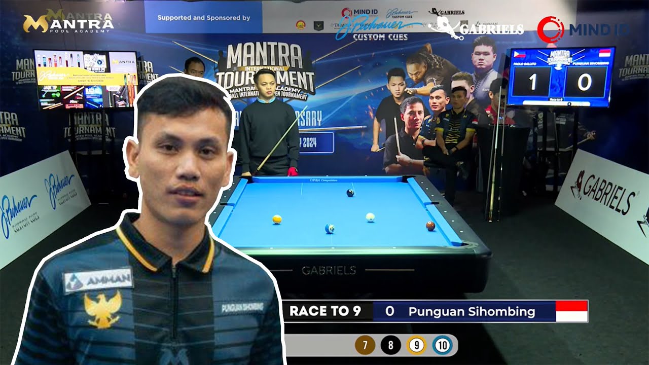 Pao Pao vs Punguan Sihombing | MANTRA 10 BALL INTERNATIONAL OPEN 2024