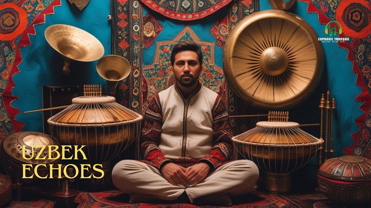 Uzbek Echoes | Central Asian Folk Fusion with Handpan & Brass | Euphonic Tranquil
