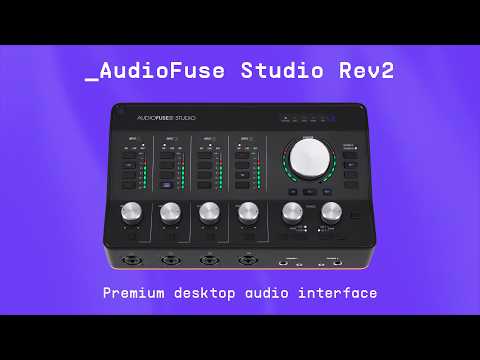 AudioFuse Studio Rev2 | Premium desktop audio interface | ARTURIA