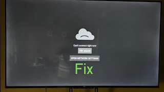TCL Tv Can't Connect right now