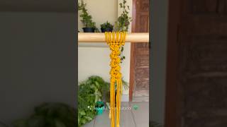 Beautiful knots tutorial for beginners #macrame #diy #youtubeshorts #shorts