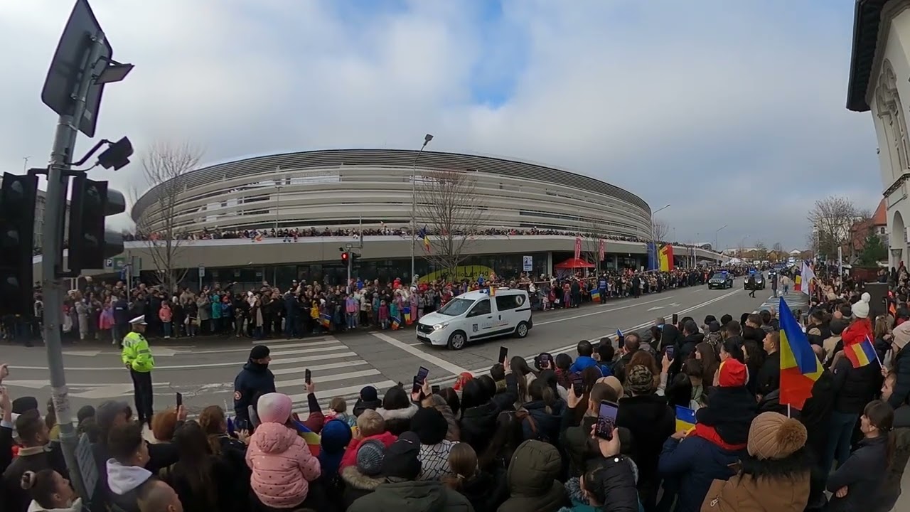 Parada militara Targu Jiu - 1 Decembrie 2025