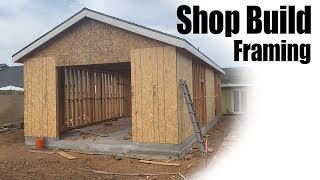 Shop Build - Walls and Stuff