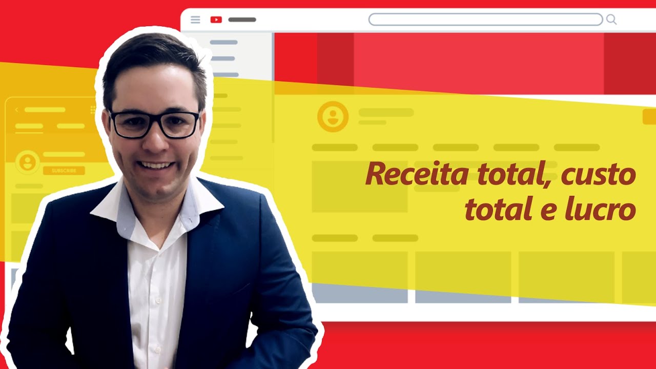 Receita total, custo total e lucro