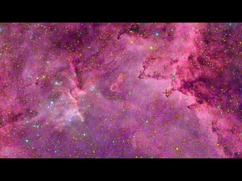 The Heart & Soul Nebulae, a flyby