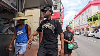 Authentic BRIDGETOWN Barbados Experience | LOCAL BUS and Tour | Broad Street