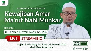 Download Lagu 🔴[LIVE] Kewajiban Amar Ma'ruf Nahi Munkar | KH Ahmad Busyairi Nafis Lc MA | MRBJ MP3