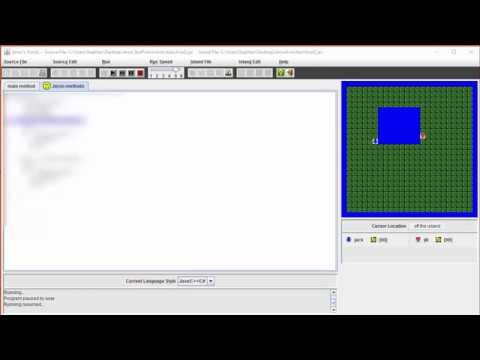 Intro CS: Two Jeroos Around a Lake