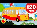 The Wheels on the Bus | Classic Nursery Rhymes | ♫ Plim Plim | Pre-K  (  120 min)