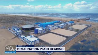 Huntington Beach desalination plant hearing