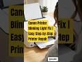 Canon Printer Blinking Light Fix | Easy Step-by-Step Printer Repair #canonprinterblinking #canon