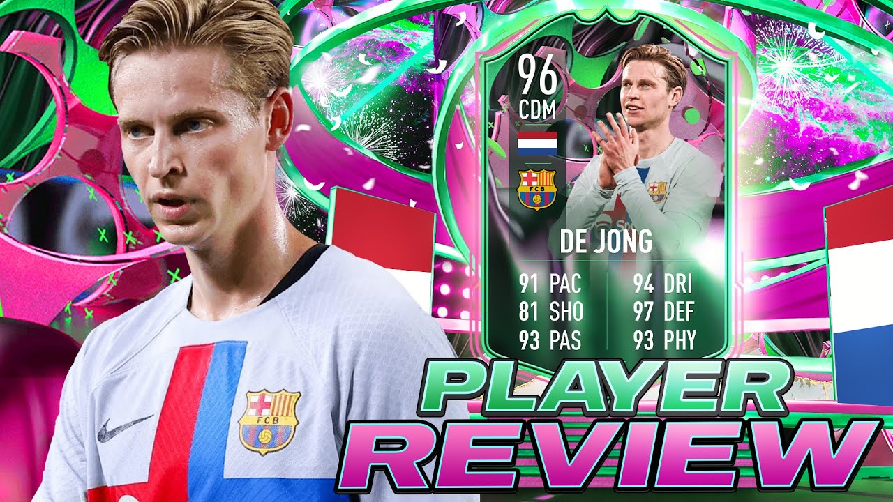 🔥96 SHAPESHIFTERS FRENKIE DE JONG PLAYER REVIEW - FIFA 23