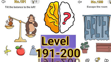 BRAIN OUT ALL LEVELS | BRAIN OUT LEVEL 191-200 | FUN,KNOWLEDGE WALKTHROUGH GAME PLAY| ANDROD GAMES..