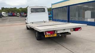 Mercedes sprinter flatbed SJ65 HVT