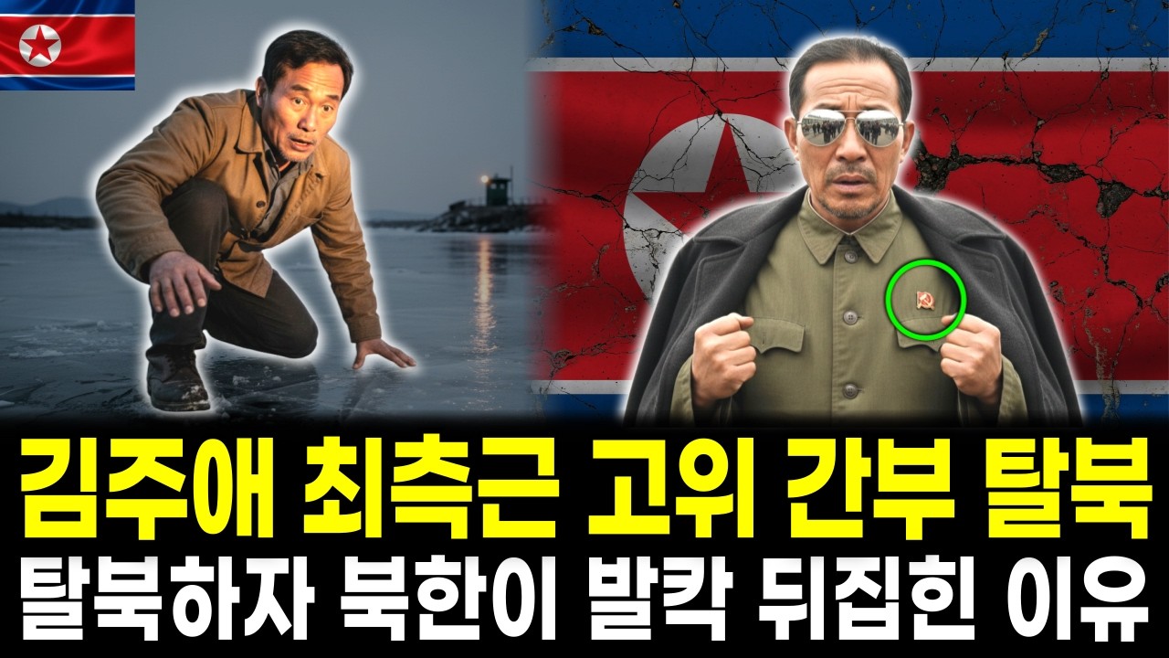 북한 김주애 최측근 보좌 고위 간부 탈북, 탈북하자마자 북한이 발칵 뒤집혀 난리난 이유
