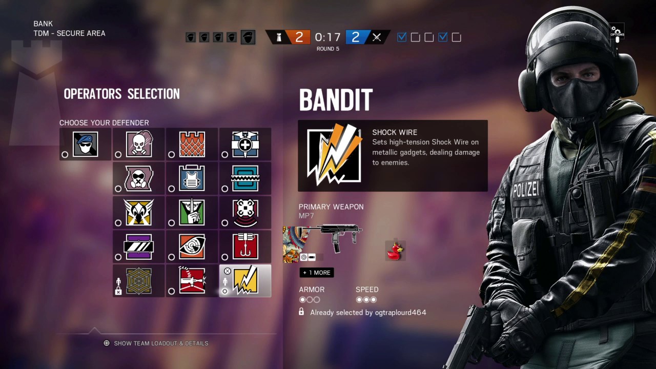 Rainbow Six Siege (Jackal ace)