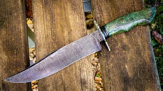 Making a Damascus Bowie Knife for the Bowie Challenge by RvD Knives 24,083 views 2 years ago 14 minutes, 27 seconds