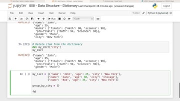 083 - Grouping Items by Key in Dictionary in Python