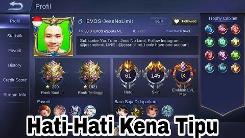 Gua Kena Tipu 500k Sama JessNoLimit. Hati-Hati Guys