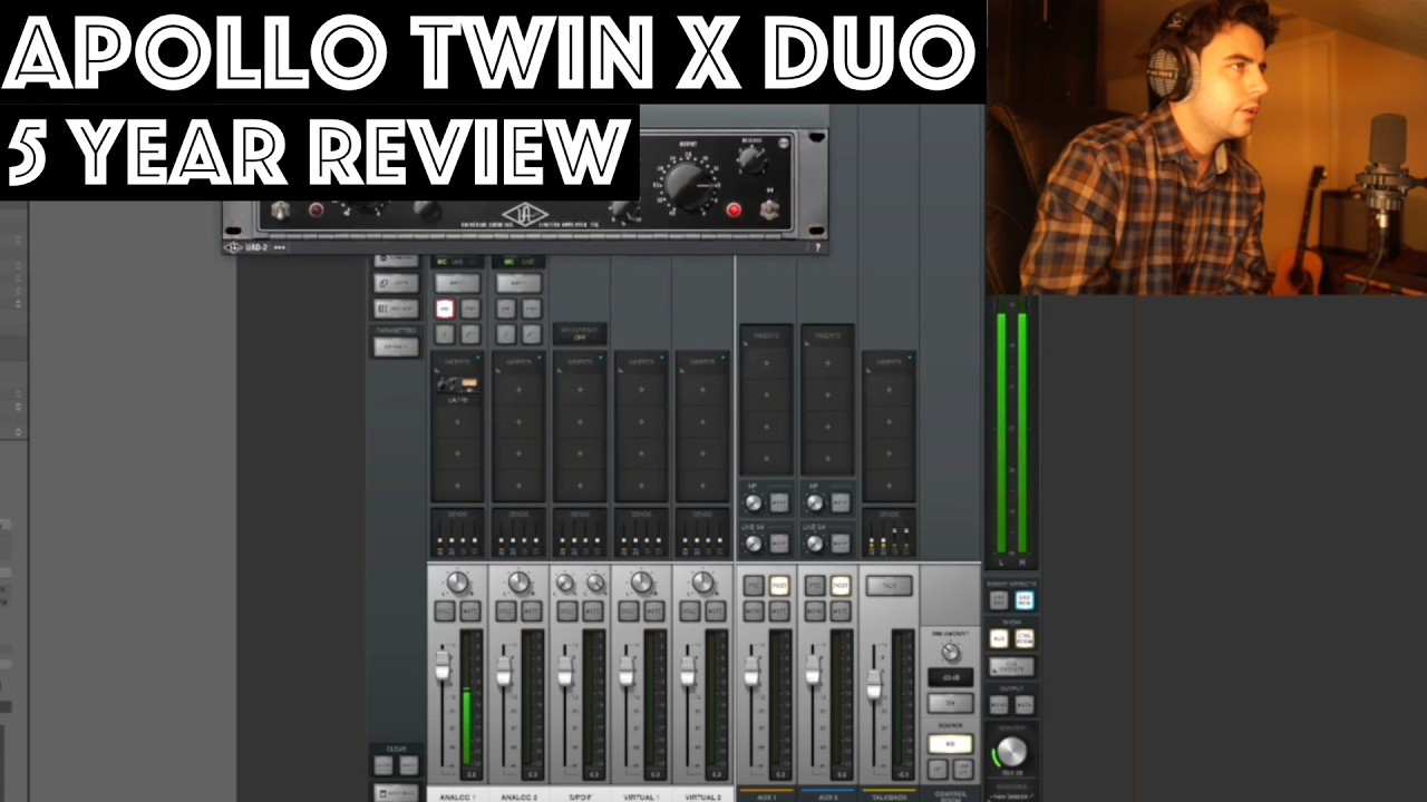 UAD Apollo Twin X Duo 5-year Review/Thoughts - YouTube