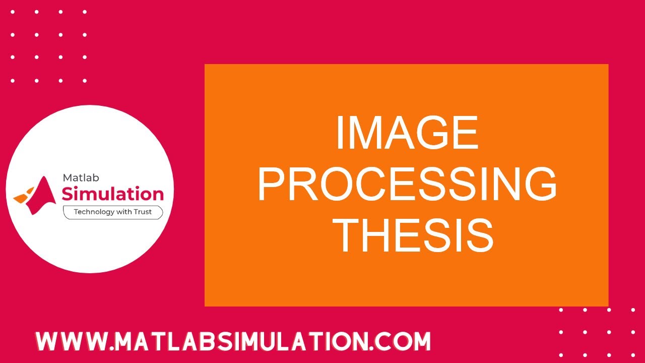 master thesis image processing