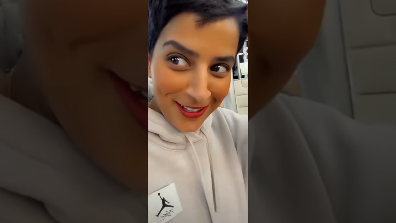 لقاء المشاهير في المطار #نورة #العميري #المطار #المشاهير #سنابات #السعودية