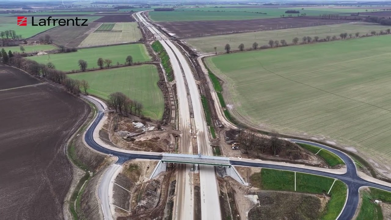 Budowa drogi ekspresowej S6 Zadanie 2: Słupsk - Bobrowniki- film z powietrza 12.2025