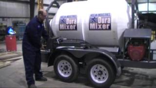 How to Mix Concrete Faster: DuraMixer Portable Cement Mixer