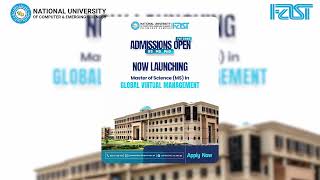 FAST-NUCES Launches 3 New MS Programs | Admissions 2026 | Apply by July 30