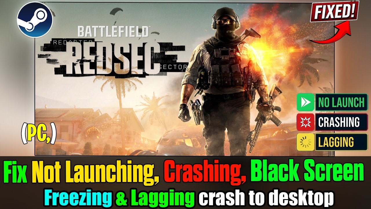 Fix Battlefield™ REDSEC Crash, Not Launching & Crash to Desktop ...