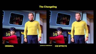 Star Trek - The Changeling - visual effects comparison