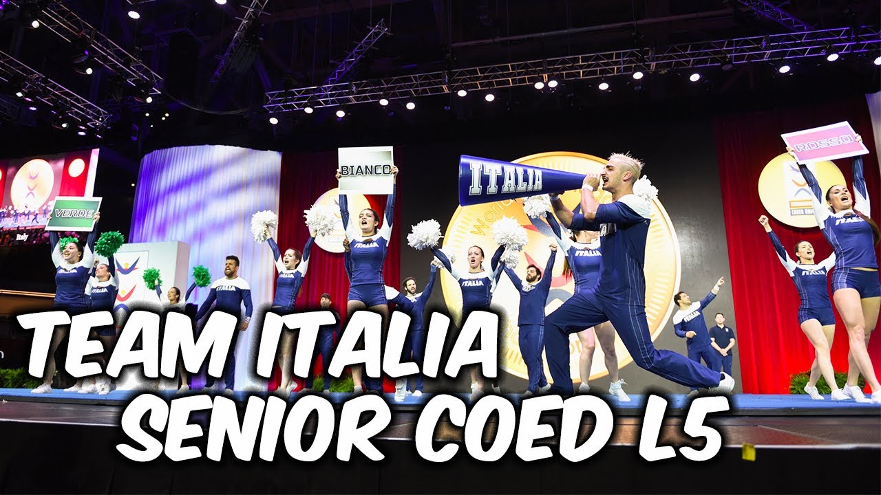 Team Italia Senior Coed L5 // ICU Worlds 2018