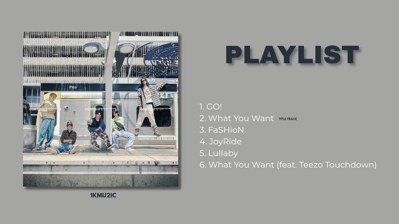 [PLAYLIST] CORTIS- ALBUM: COLOR OUTSIDE THE LINES