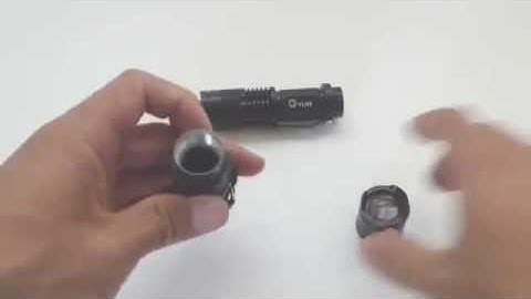 CVLife 300Lm Mini CREE Q5 Flashlight Review (2-pack)