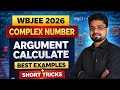 Wbjee2026, maths pyqs, complex number, amplitude/argument, best examples#maths #wbjee #viral