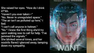 Book Talk Want by Cindy Pon