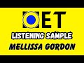 Melissa gordon oet 20 listening test with answers oet 20 online classroom