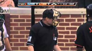 2009/07/10 Butterfield chats with the ump