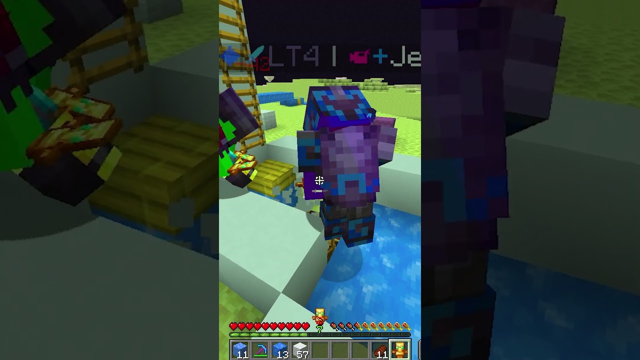 I trapped the smartest player on Donut SMP #minecraft #shorts #trapper