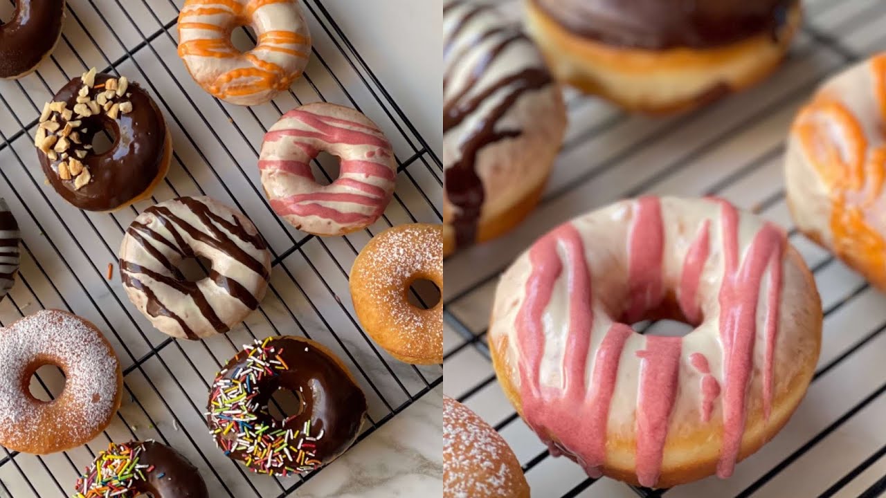 || دونات Donuts جداً رائعة 🍩 || مع الابداع في التزيين والتلوين 🎨 ☺️ من ...
