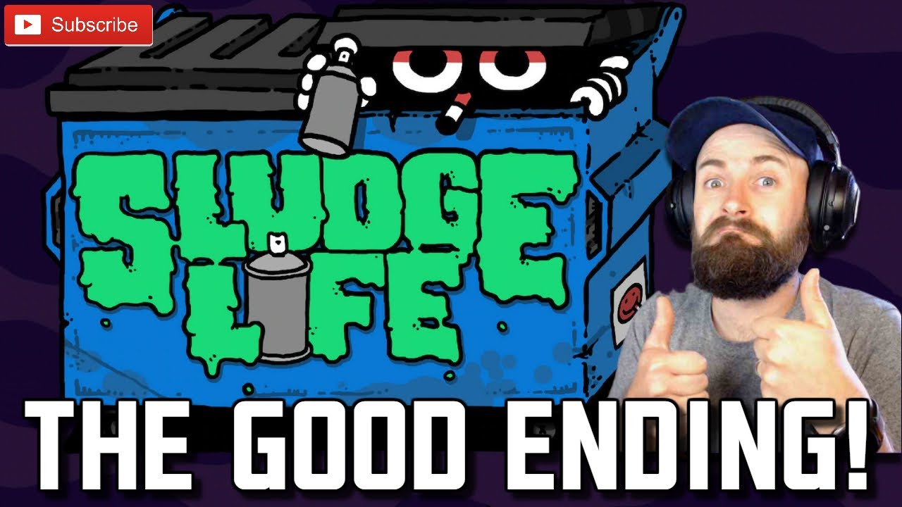 SLUDGE LIFE GAMEPLAY - SLUDGE LIFE GOOD ENDING - New Devolver Game: FREE ON EPIC NOW
