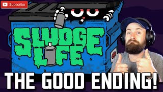 SLUDGE LIFE GAMEPLAY - SLUDGE LIFE GOOD ENDING - New Devolver Game: FREE ON EPIC NOW