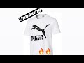 Puma white t-shirt Unboxing 
