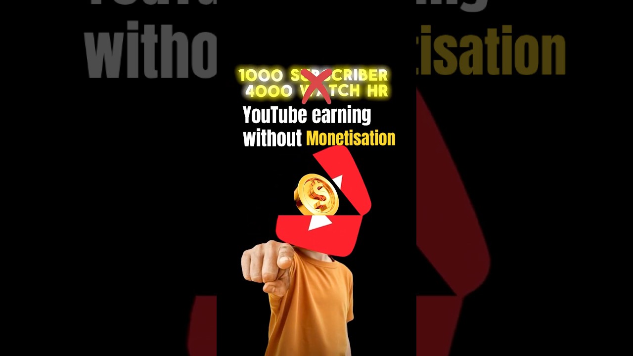 How to Earn from YouTube Without Monetization🤑 
